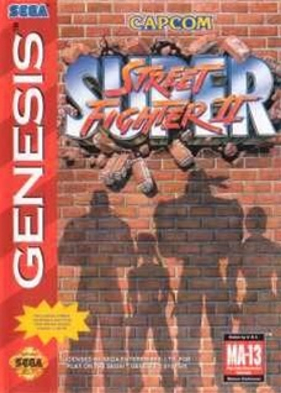 Super Street Fighter II Sega Genesis Game Cartridge Sale | DKOldies